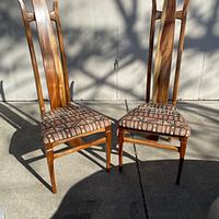 Two Hawaiian Style Chairs in Monkeypod - Project by Mike_190930