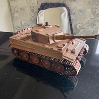 New wooden model- WW2 Tiger 1 Tank