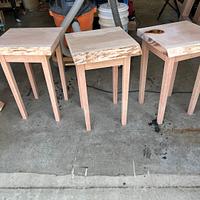 Cherry end tables