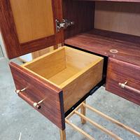 Krenov inspired chest on stand