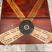 Boston Bruins Tribute Cribbage Board - Project by Alan Sateriale