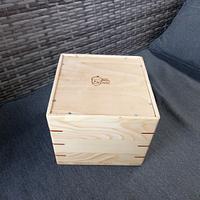 WOODEN ''PIGGY'' BOX / WOODEN VAULT
