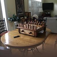 Rehabbed chess board