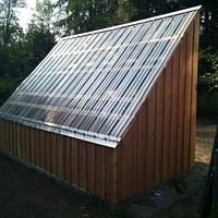 Solar Kiln for drying lumber - Project by Albert