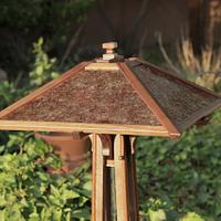 A Craftsman Floor Lamp
