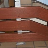 Adding safety rails to a church railing