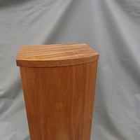 Coopered Door Cabinet