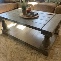 Balustrade coffee table - Project by StarsinicWoodworks