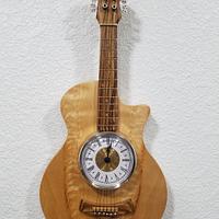 Guitar Clock w/standard "Time to Play"