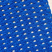 Simple and Easy Lacy Shell Crochet Table Runner - Project by rajiscrafthobby