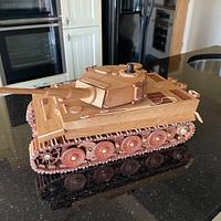 New wooden model- WW2 Tiger 1 Tank - Project by Steve @ Phenrica