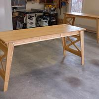 Folding Work Tables and Storage Bracket