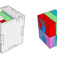 “Communication Box” Packing Puzzle.
