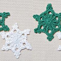 How To Make A Easy Textured Crochet Snowflake - Project by rajiscrafthobby