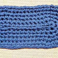 Single Crochet Oval Base With T Shirt Yarn - Project by rajiscrafthobby
