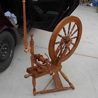 Bobbin and Flyer for Antique Spinning Wheel