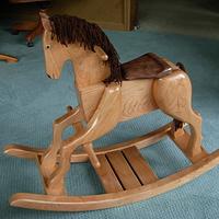 Cherry Roan Rocking Horse - Project by Jim Jakosh