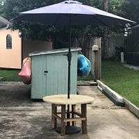 Umbrella table - Project by Gary G