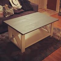 Rustic coffee table - Project by Coal River Workshop