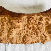 How does a Toymaker make the most of this beautiful hardwood burl offcut.  - Project by crowie