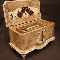 Music Box, 72 note Movement.  - Project by Dennis Zongker 