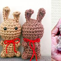 Easy Crochet Bunny Amigurumi - Project by rajiscrafthobby