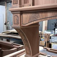 Greene & Greene style Kitchen Hood 