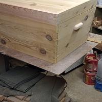 Restoring 1812 steamer trunk
