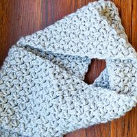 Frosty Winter Crochet Scarf with Bean Stitch - Project by rajiscrafthobby