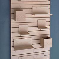 Sliding Modular Display Shelf - Project by Ron Stewart