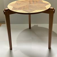 Tri-table - last gift for year finished - Project by NZNIX