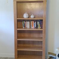 My grandson's book cabinet.