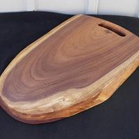 Natural Edge Mesquite  Charquterie Board