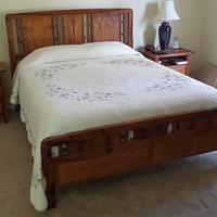 Mesquite Bed Frame with G&G details