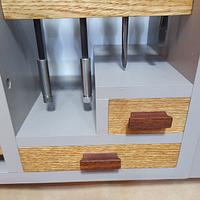 Backsaw and Screwdriver Tool Rack