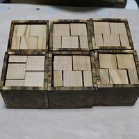 “Half Cubes” Packing Puzzle.