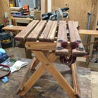 Folding Stool for Beer Swap - Project by duckmilk