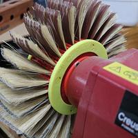 Quickwood Flap Wheel - 8"OD - 28 Slot 45mm trim