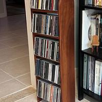 Black Cherry CD rack