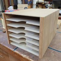 Placemat Storage Rack