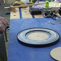 “Bread Board” Display Box mounted on a lazy susan.