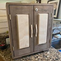 Hand Gun Cabinet - Project by Alan Sateriale
