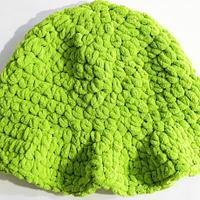 Easy Chunky Yarn Bucket Hat Crochet Pattern - Project by rajiscrafthobby