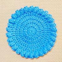 Crochet Mellow Coaster - Project by rajiscrafthobby