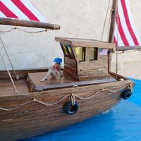 American fishing boat