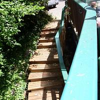 Winding Stairs Over Original Rock Stairs