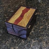Carved River Box