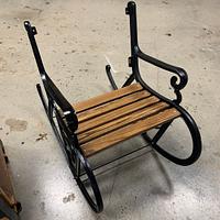 Iron Rocking Chair refinish