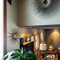 George Nelson Sunburst Clock replica