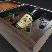 6 Shot Whiskey Box